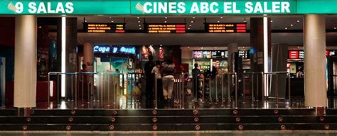 Cartelera Cine ABC El Saler (Valencia)